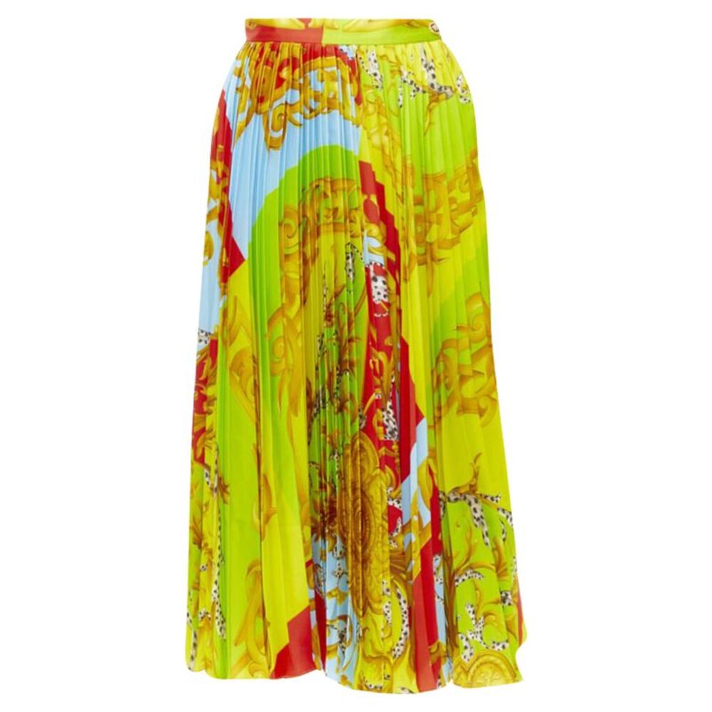 Versace 2020 Runway Barocco Skirt